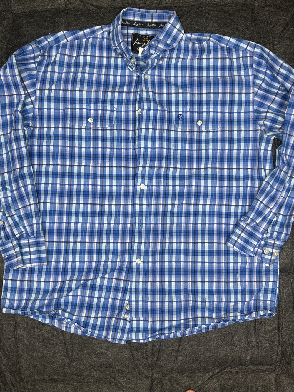 George Strait button down shirt XL